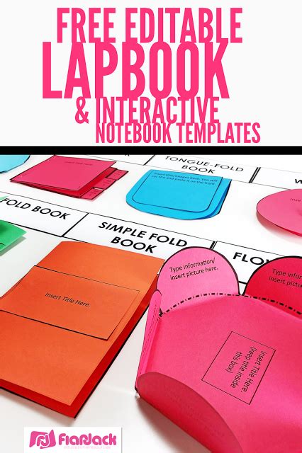 Free Interactive Notebook Templates
