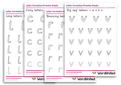 Free Letter Formation Worksheets