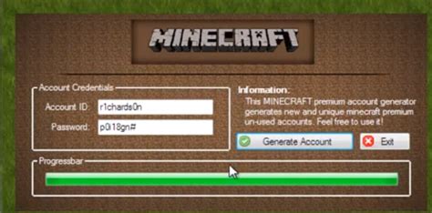 Minecraft Online Premium Account Generator [2013] [Free] YouTube