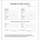 Free Motorcycle Bill Of Sale Template Word