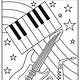 Free Music Coloring Pages