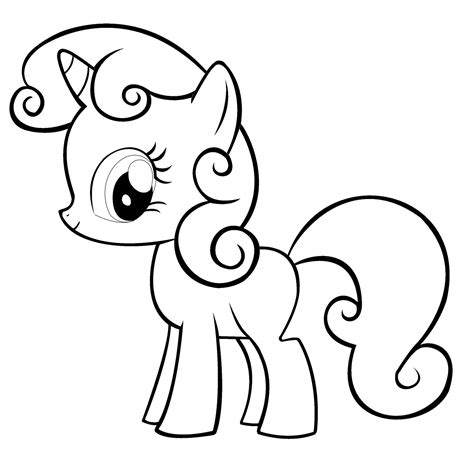 Free My Little Pony Printable Coloring Pages