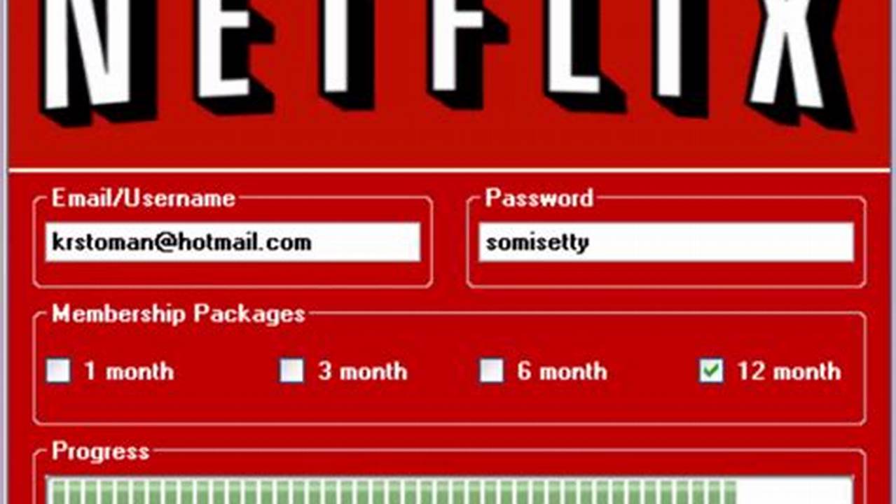 Free Netflix Password And Email 2024