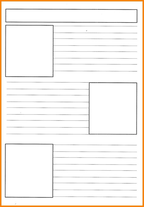 Free Newspaper Template For Kids