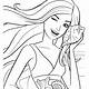 Free Printable Barbie Colouring Pages