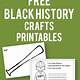 Free Printable Black History Month Worksheets For Kindergarten