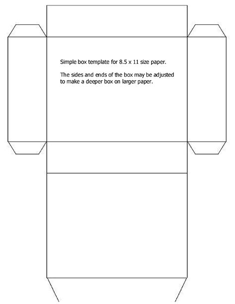 Free Printable Box Templates