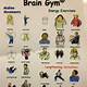 Free Printable Brain Gym Exercises