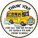 Free Printable Bus Driver Thank You Cards