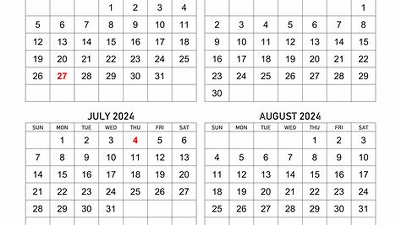 Free Printable Calendar August 2024 Through May 2024 Printable