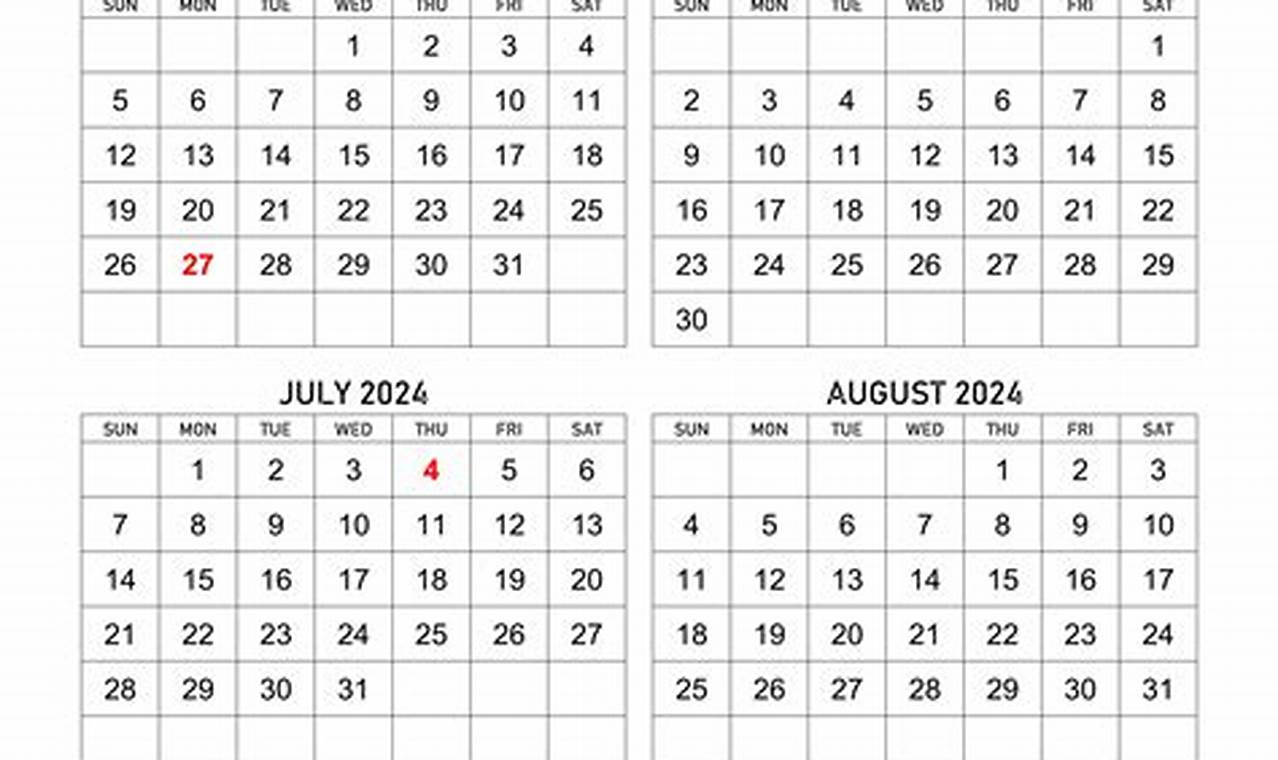 Free Printable Calendar August 2024 Through May 2024 Printable
