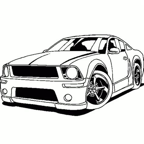 Free Printable Car Coloring Pages