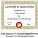 Free Printable Certificates Of Appreciation