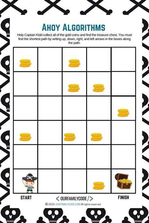 Free Printable Coding Worksheets