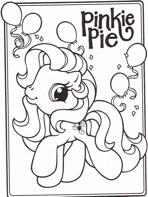 Free Printable Coloring Pages Of My Little Pony