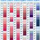 Free Printable Dmc Color Chart For Diamond Painting