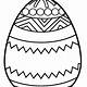 Free Printable Easter Egg Coloring Page