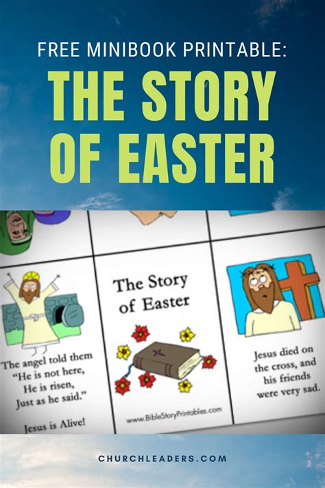 Free Printable Easter Story Mini Book