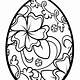 Free Printable Full Size Easter Egg Coloring Pages