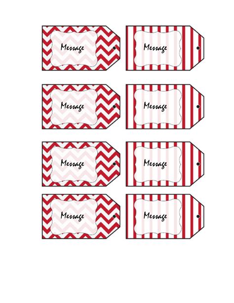 Free Printable Gift Tags Personalized