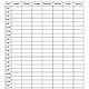 Free Printable Hourly Schedule Template