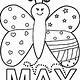 Free Printable May Coloring Pages