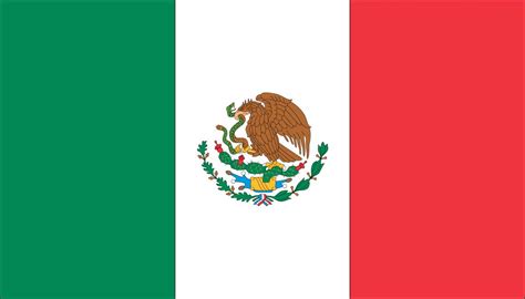Free Printable Mexico Flag