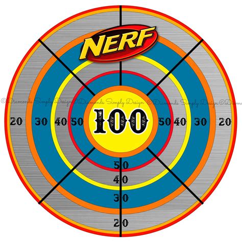 Free Printable Nerf Targets