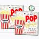 Free Printable Popcorn Gift Tags