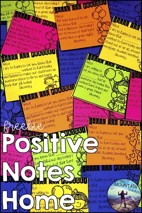 Free Printable Positive Notes For Students
