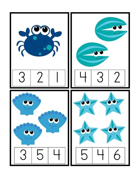 Free Printable Preschool Ocean Theme Printables
