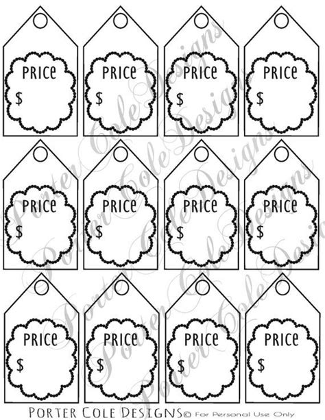 Free Printable Printable Price Tags
