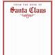 Free Printable Santa Letterhead