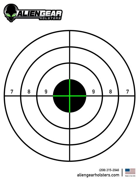 Free Printable Shooting Range Targets