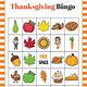 Free Printable Thanksgiving Bingo Cards For Large Groups
