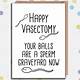Free Printable Vasectomy Cards