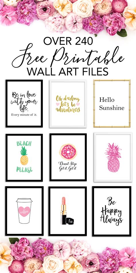 Free Printables For Wall Art