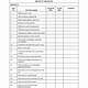 Free Project Checklist Template