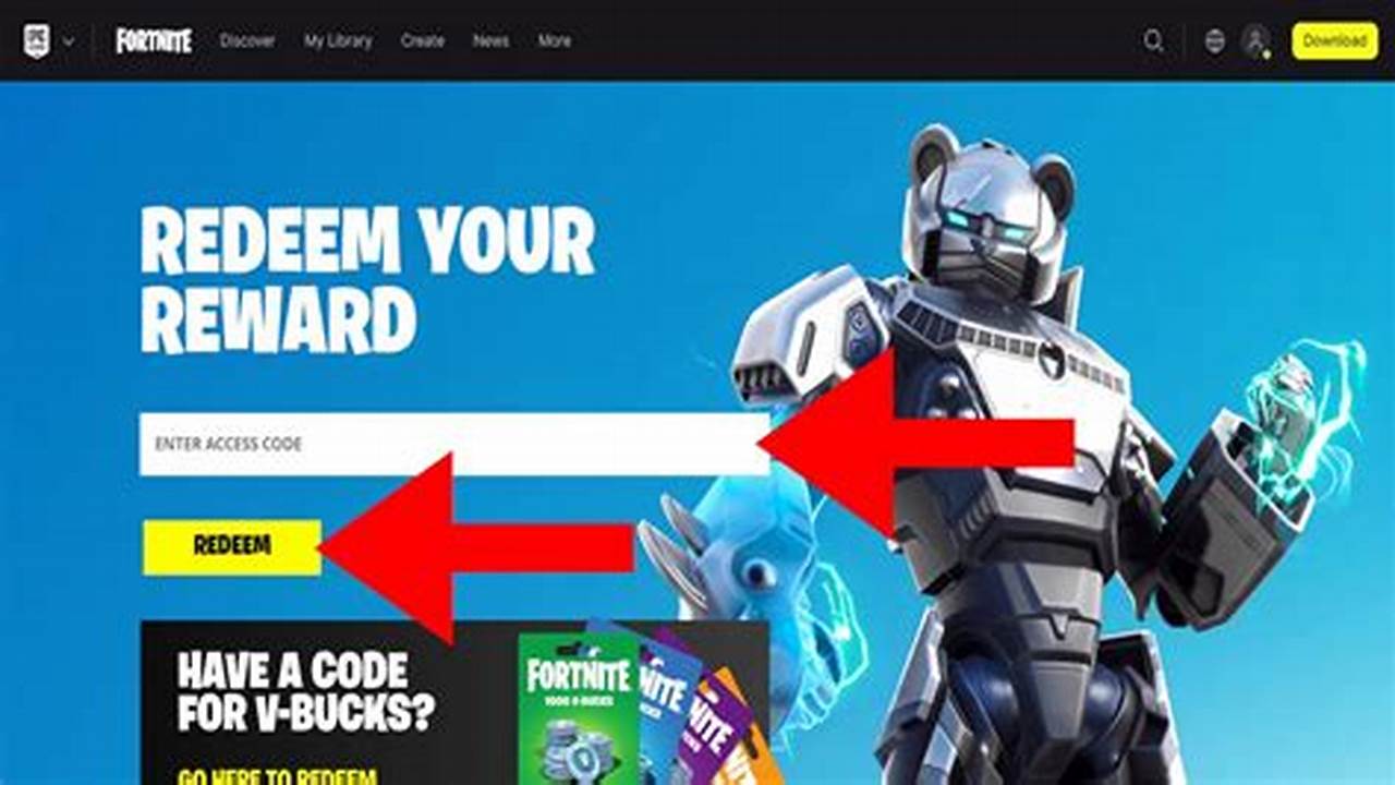 Free Redeem Code Fortnite 2024
