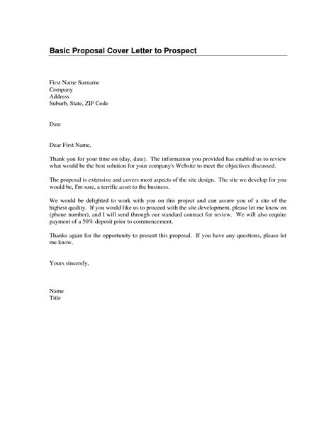 Free Simple Cover Letter Examples
