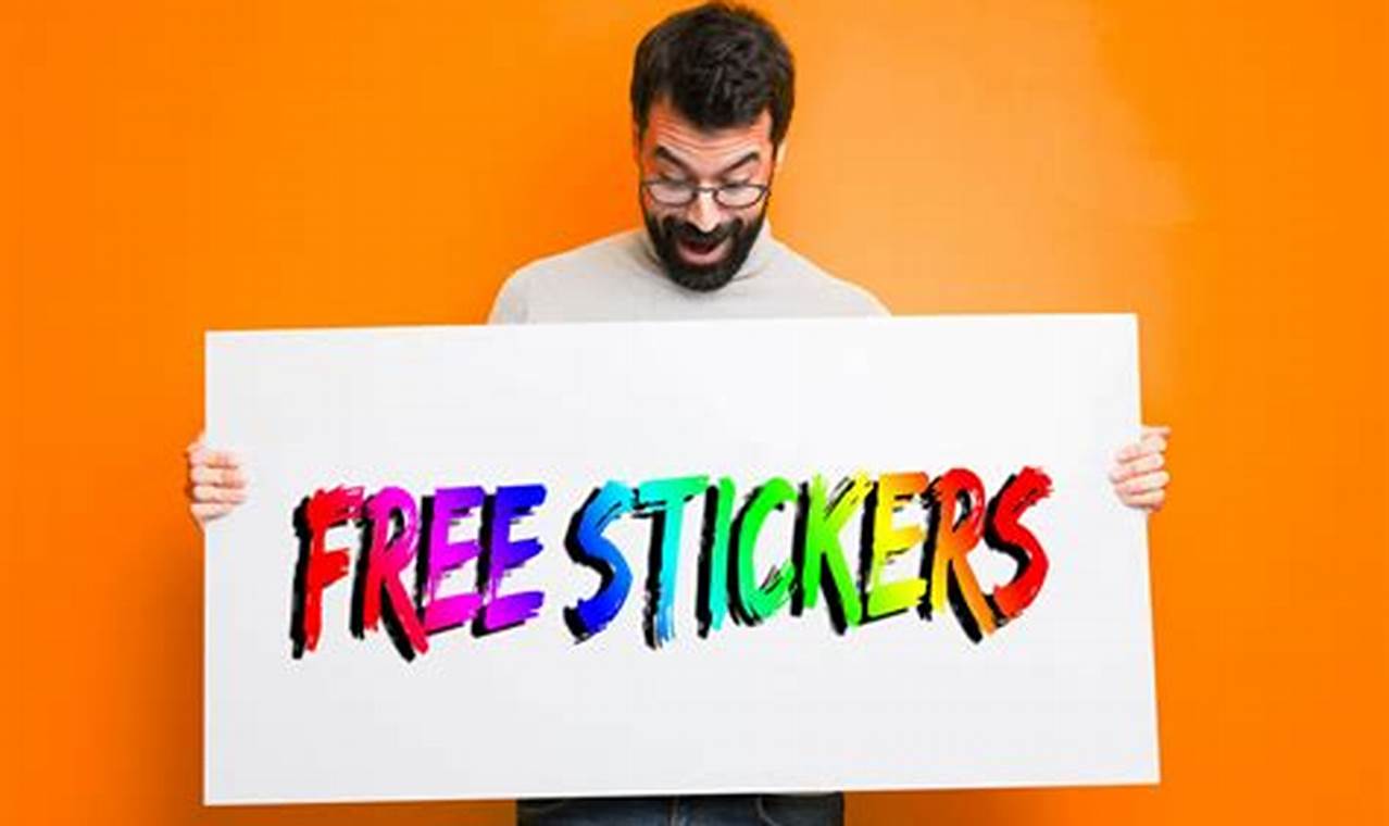 Free Stickers By Mail 2024
