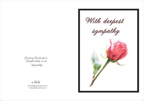 Free Sympathy Cards Printable