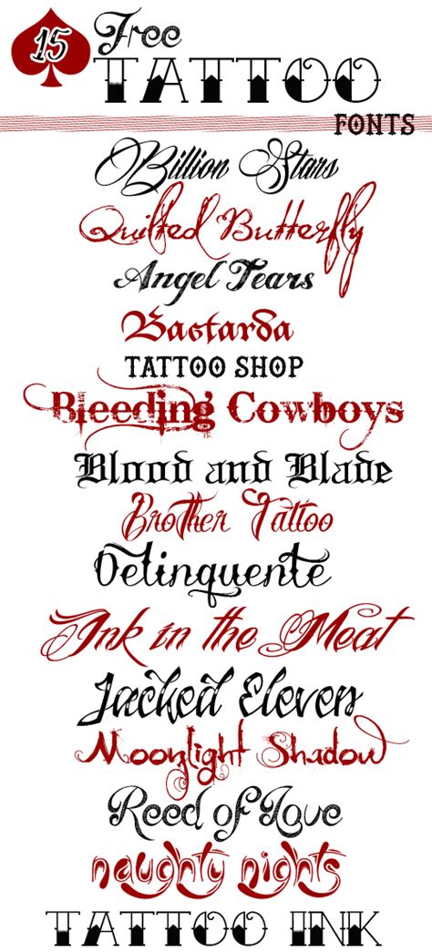 Gangsta Typeface Tattoo Fonts Stunning Blackletter
