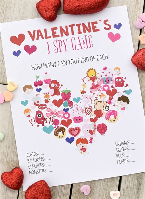 Free Valentine Game Printables