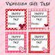 Free Valentine Gift Tags Printable