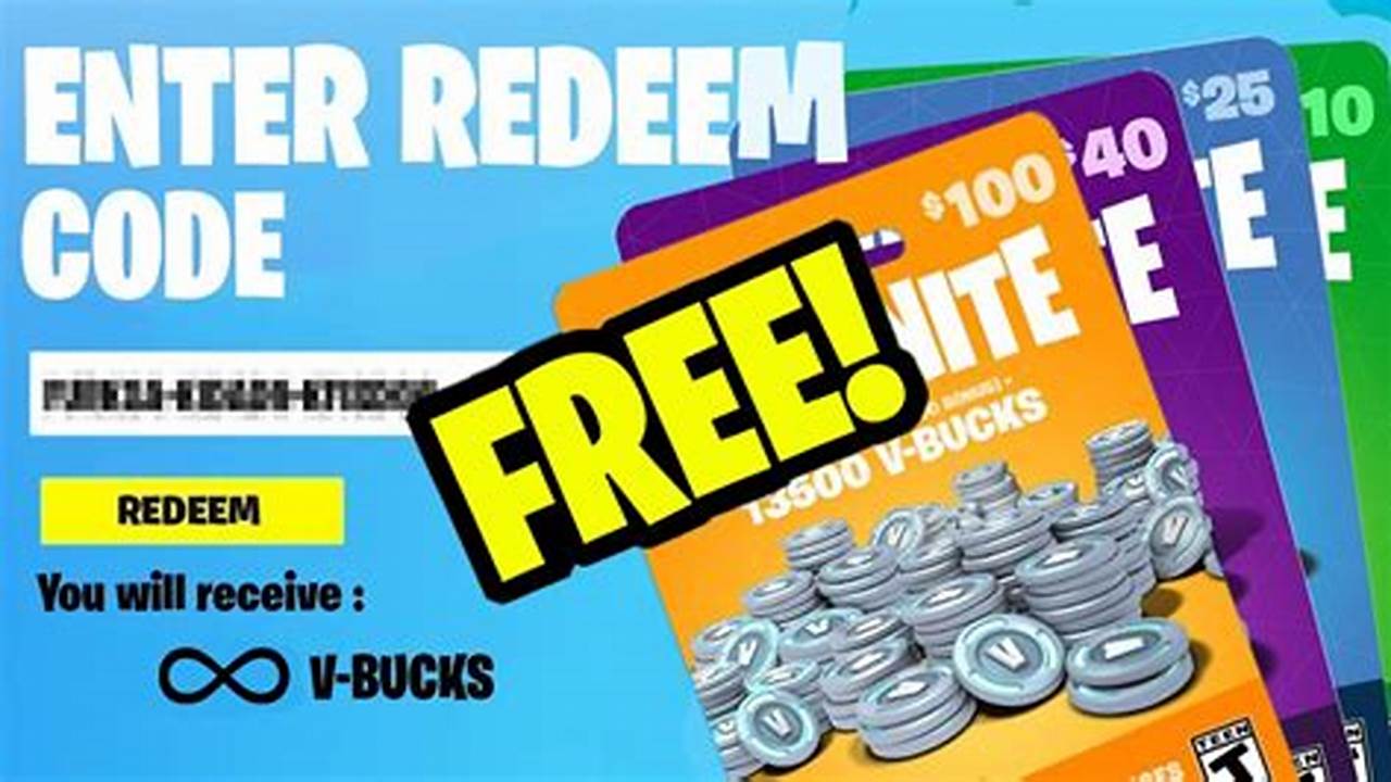 Free Vbucks Codes 2024 Unused Roblox