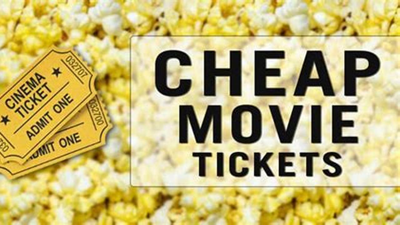 Free Movies, Cheap Activities