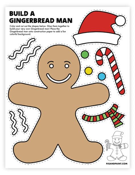 Download Free 'Gingerbread Man' cut files Crafts