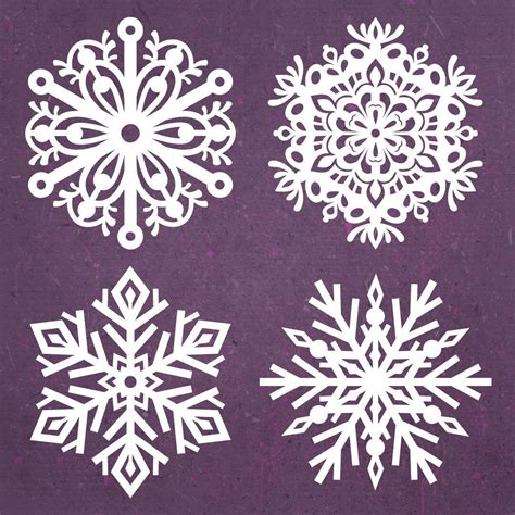Download Free 'Snowflake Frame' cut files Images