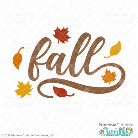 Download Free 10 Fall Designs SVG Cut Images